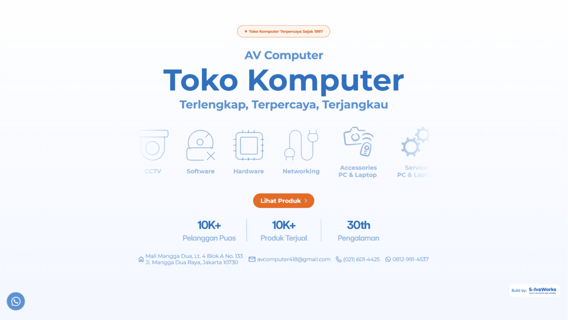 Portofolio Website E-Commerce - AV Computer Store